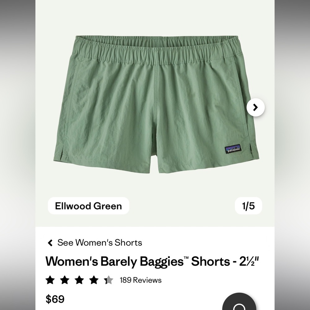 Patagonia Women's Barely Baggies™ Shorts - 2½"